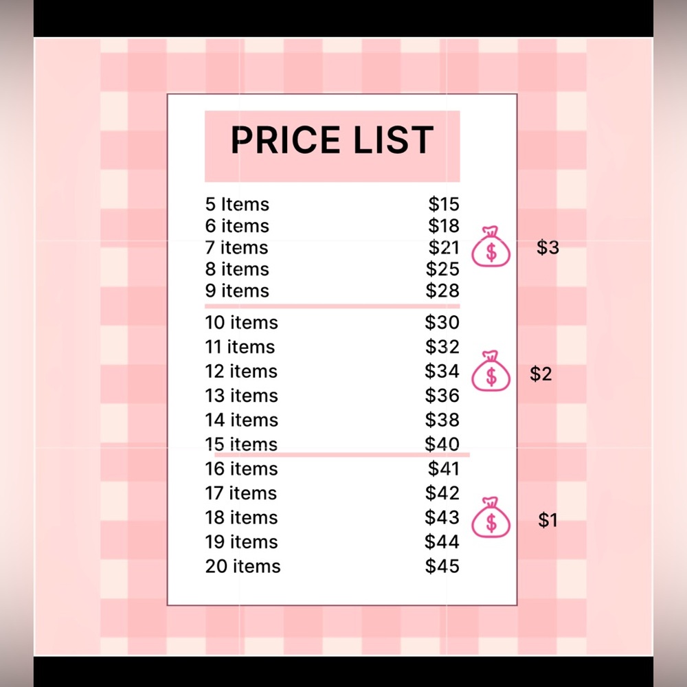 $5 Bundle Deal :)